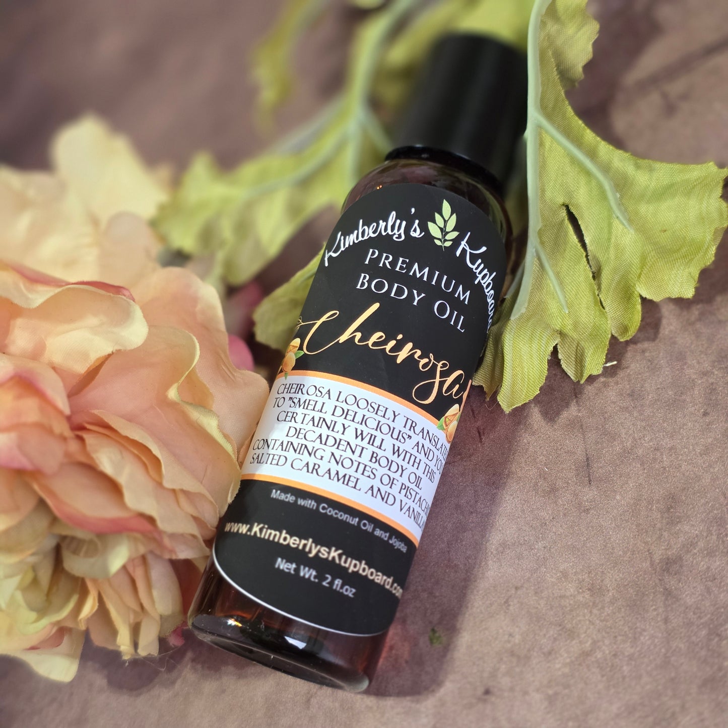 Cheirosa Body Oil, After Shower luxurious moisturizing body oil, made with coconut oil