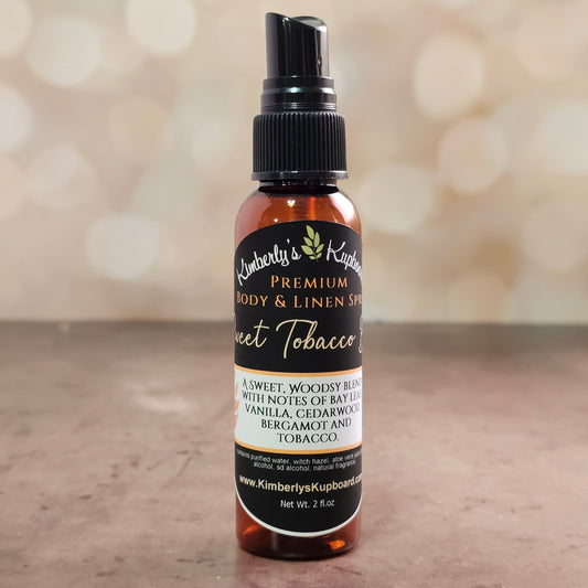 Sweet Tobacco Premium Body and Linen Spray