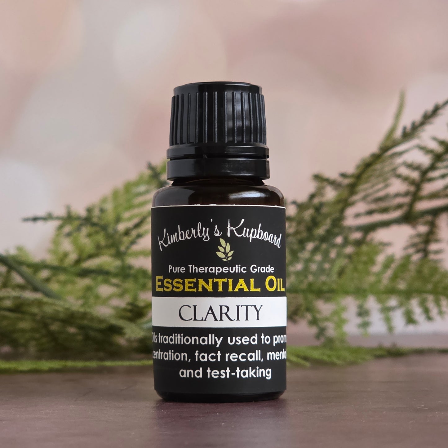 Clarity Essential Oil blend for Concentration and Focus