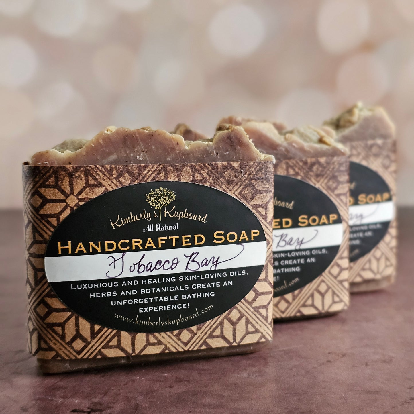 NEW! Sweet Tobacco Bay cold process Tallow Soap