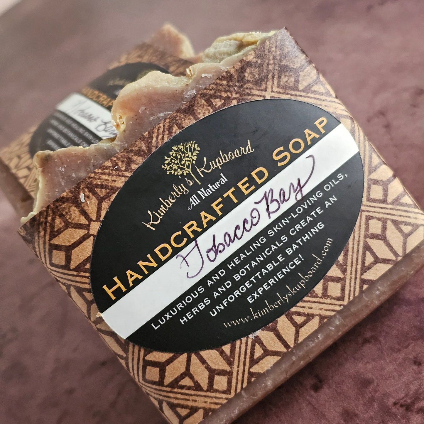 NEW! Sweet Tobacco Bay cold process Tallow Soap