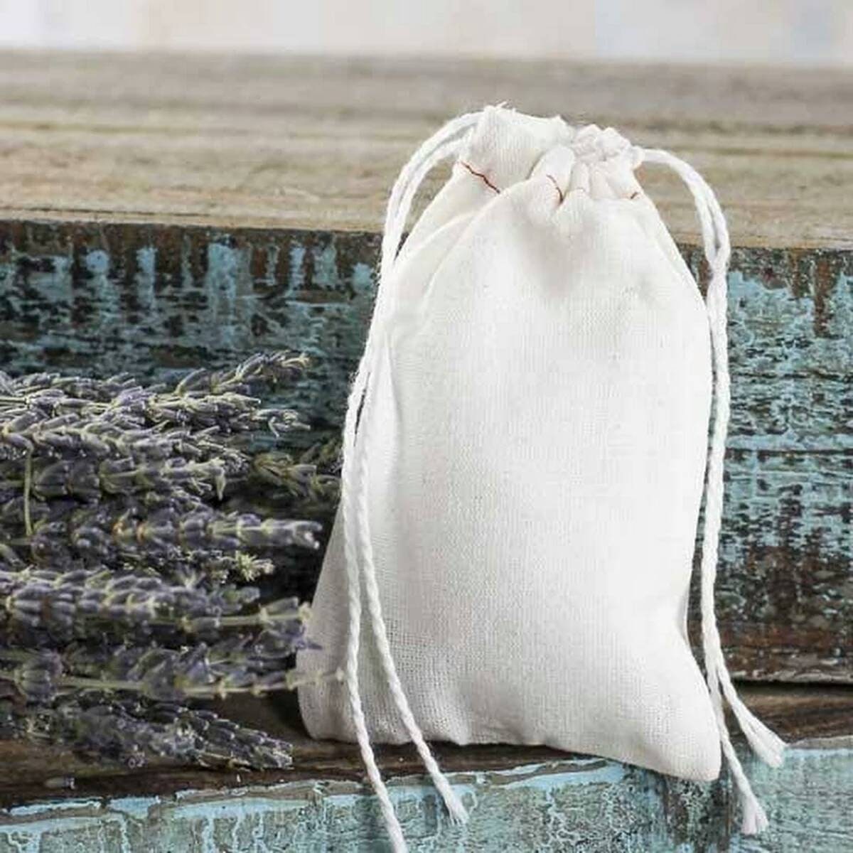 Cloth Tea Bag Unbleached Cotton Muslin