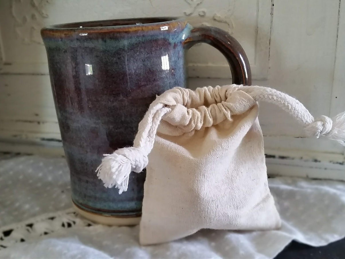 Cloth Tea Bag Unbleached Cotton Muslin