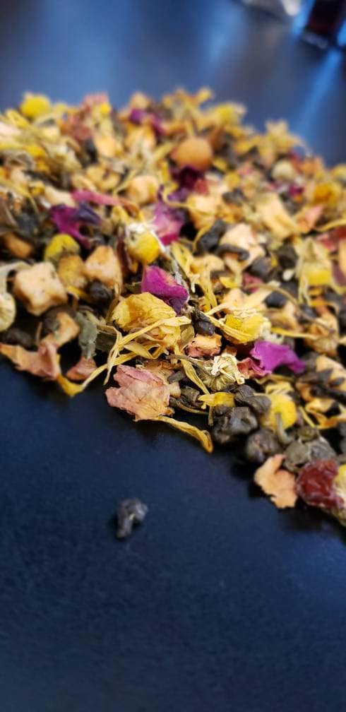 Caramel Apple Tea..Delicious Fall Tea made with Green tea, Apples and real Caramel!