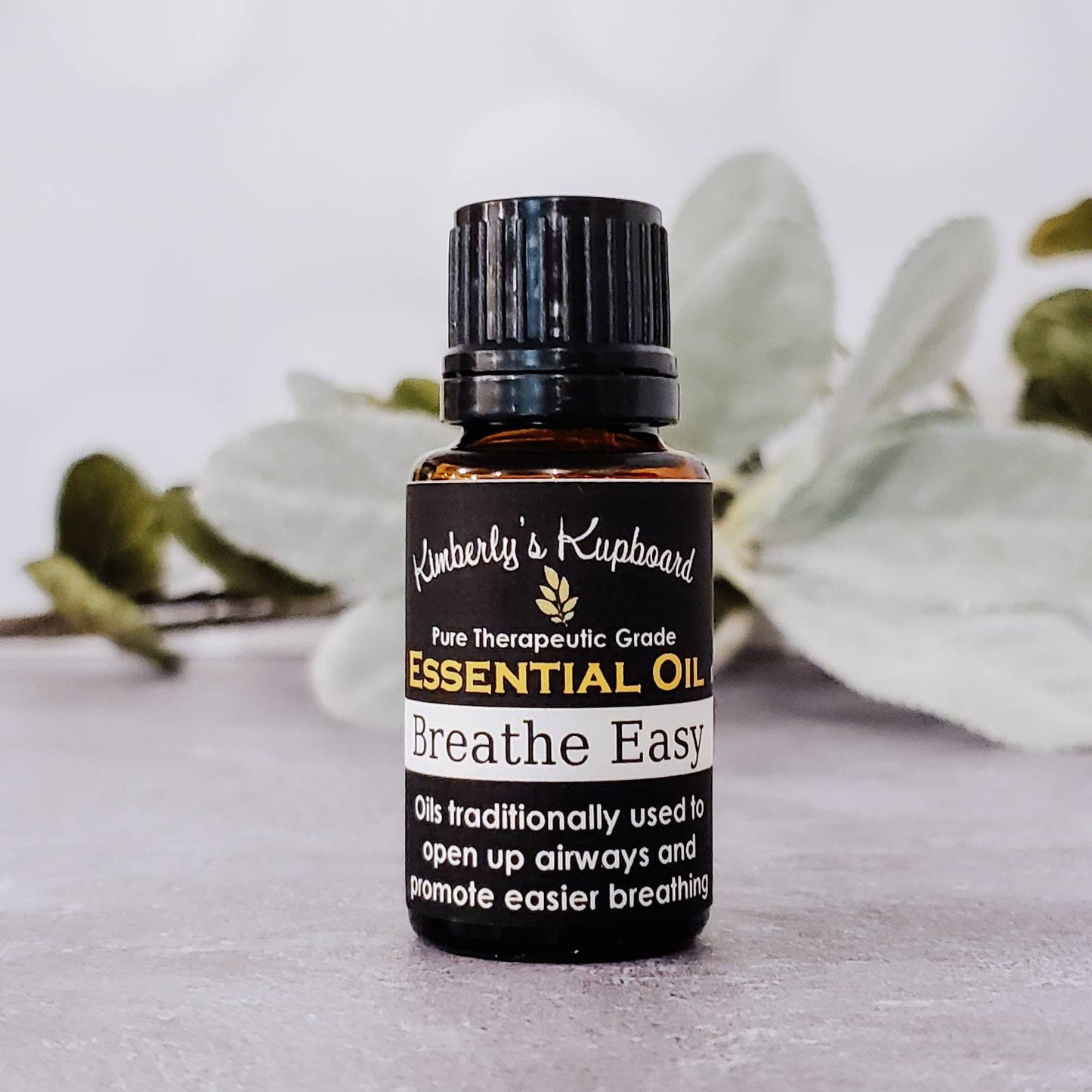 Breathe Easy Oil Blend for congestion and sinuses