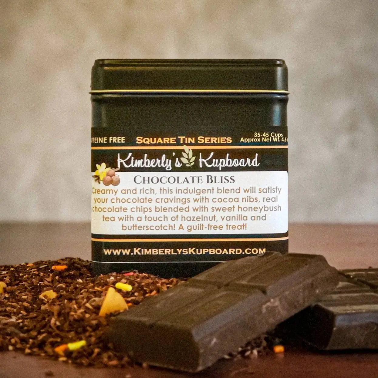 Chocolate Bliss Loose Leaf caffeine free tea.... made with Premium ...