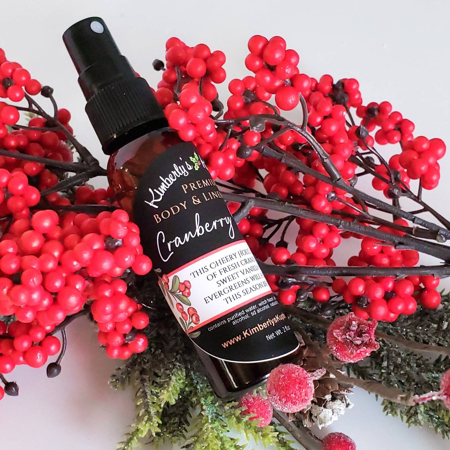 Cranberry Woods Premium Body & Linen Spray