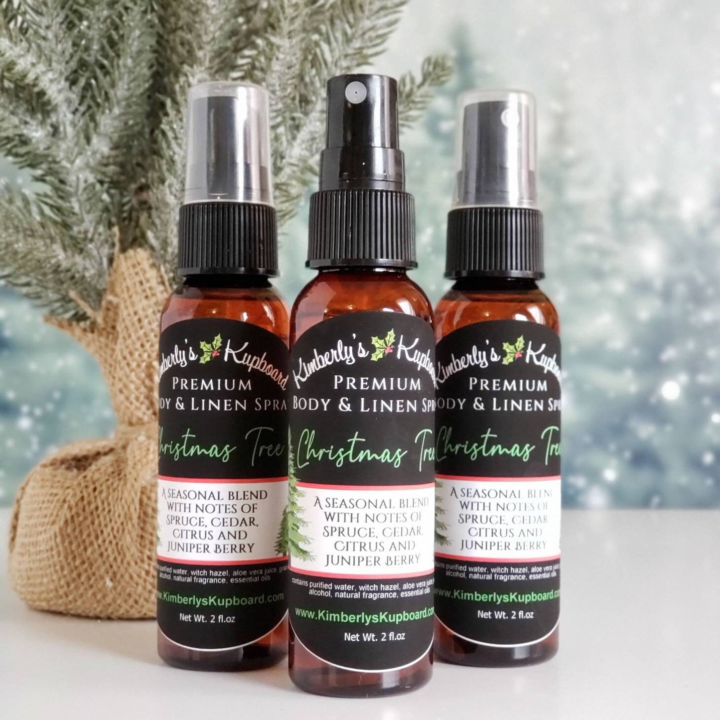 Christmas Tree Premium Body & Linen Spray