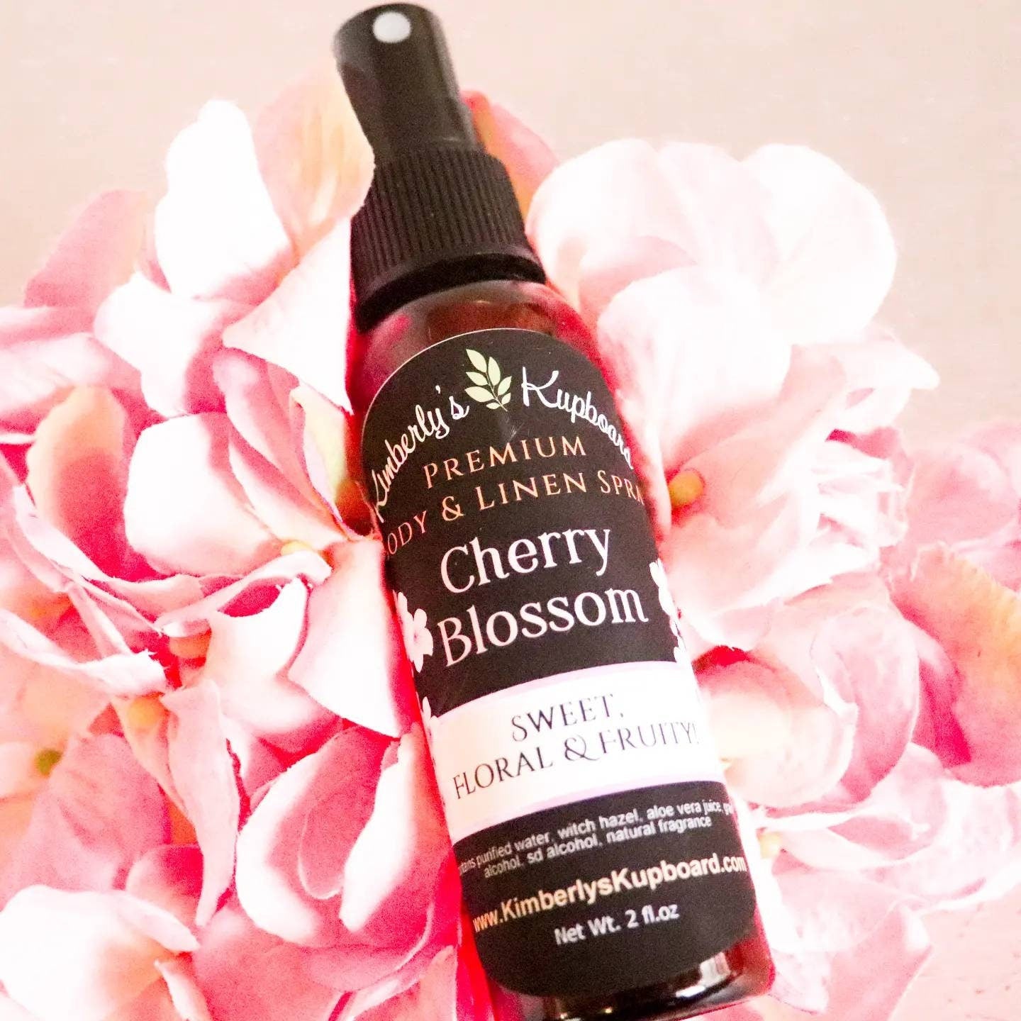Cherry Blossom Premium Body and Linen Spray