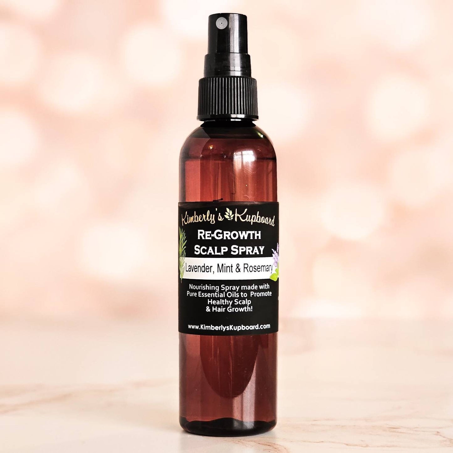 Re-Growth Natural Scalp Spray for Hair Loss