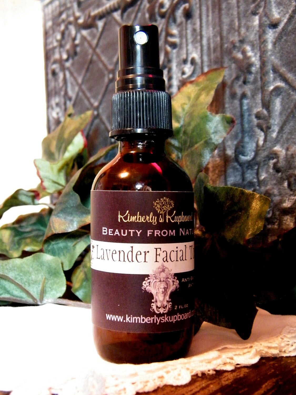 Lavender Hydrosol Facial Tonic...anti-acne and anti-bacterial skincare